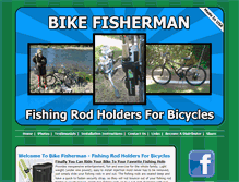 Tablet Screenshot of bikefisherman.com